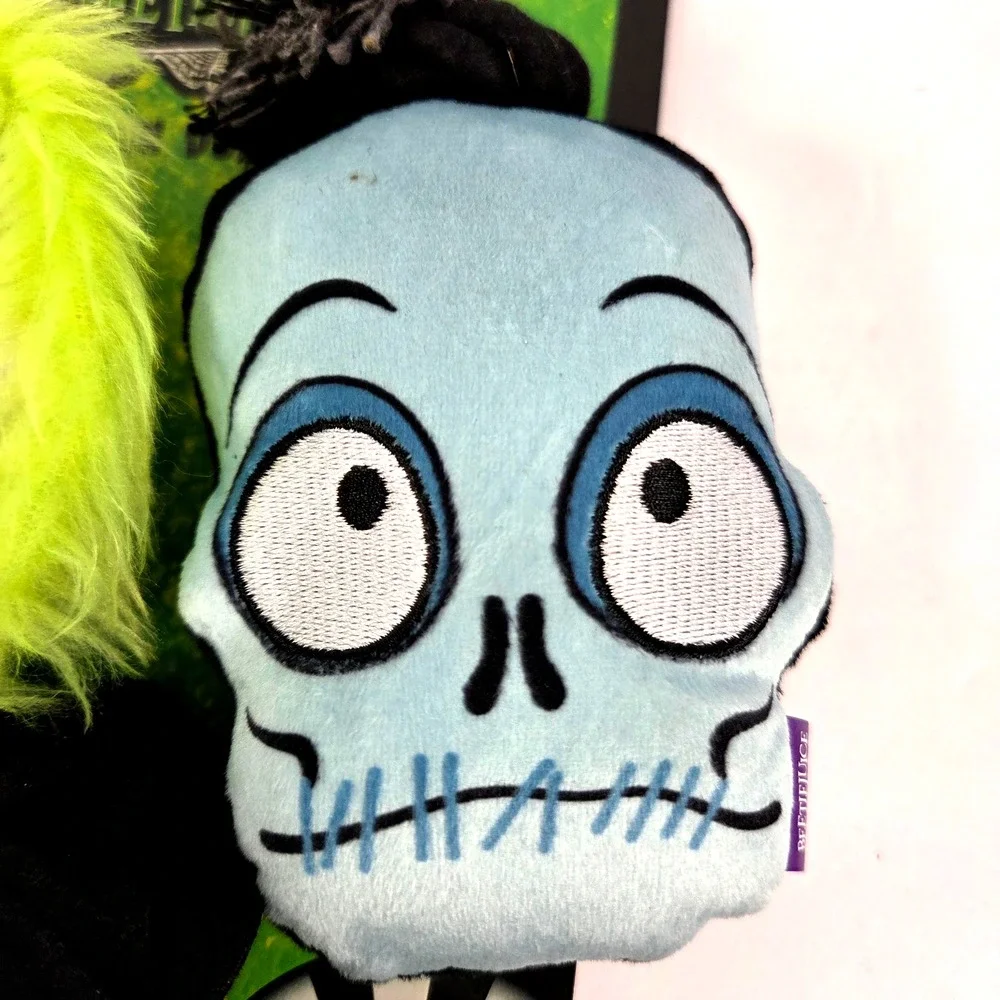 Beetlejuice Dog Toys 3 Pack Plush Squeaky Beetlejuice Lydia Bob Halloween New